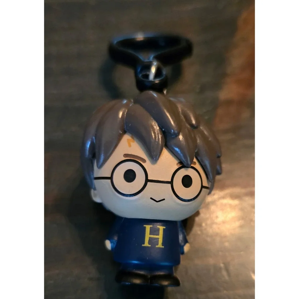 Harry Potter 3D Foam Bag Clip Keychain Blue Sweater H Initial Monogram‎ Figure